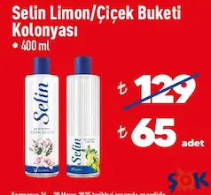 SELİN LİMON/ÇİÇEK BUKETİ KOLONYASI 400 ML